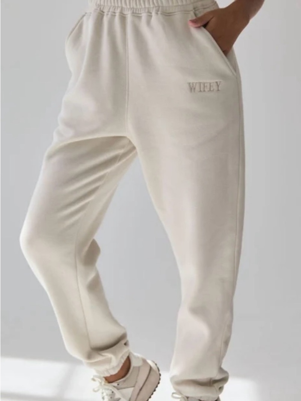 Wifey Champagne SweatPants